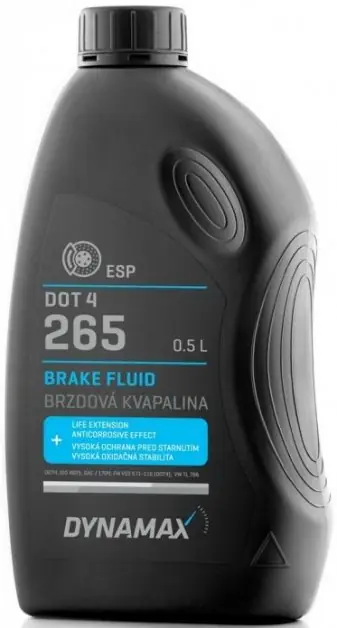 Must-Have Brzdová kapalina Dynamax 265 DOT4 ESP, 500ml