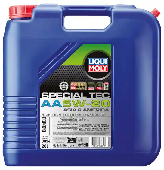 Cenová Bomba Motorový olej Liqui Moly Special Tec AA 5W-20, 20L