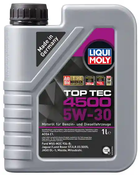 Motorový olej Liqui Moly Top Tec 4500 5W-30, 1L Značkový