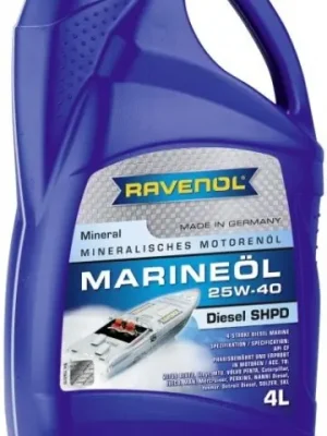 Aktuální Motorový olej Ravenol Marineoil SHPD Mineral 25W-40, 4L