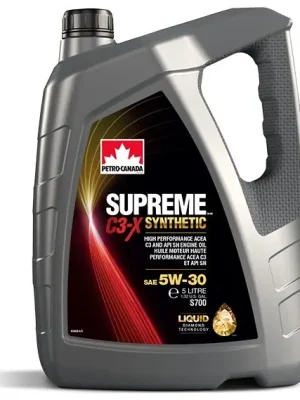 Motorový olej Petro-Canada Supreme C3-X Synthetic 5W-30, 5L Zlevněný