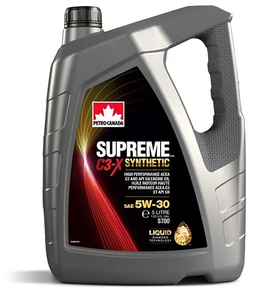 Motorový olej Petro-Canada Supreme C3-X Synthetic 5W-30, 5L Zlevněný