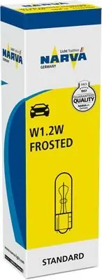 Tovární Cena Žárovka Narva W1,2W, Frosted 170323000