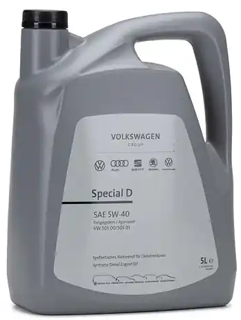 Cenová Bomba Motorový olej VAG Special D 5W-40, 5L