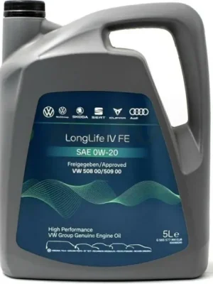 Expresní Doručení Motorový olej VAG LongLife IV FE 0W-20, 5L