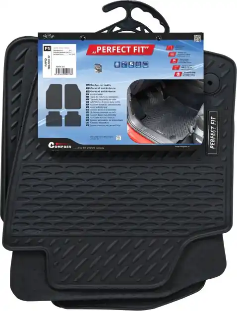 Nejlepší Cena Compass koberce gumové perfect FIT P5 s fixací sada 4ks