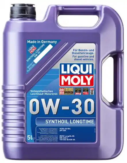 Motorový olej Liqui Moly Synthoil Longtime 0W-30, 5L Expresní Doručení