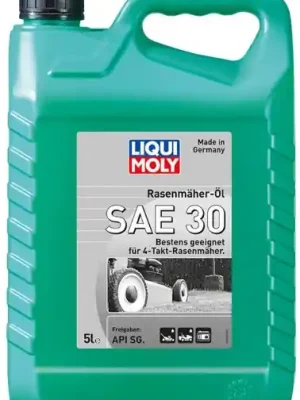 Motorový olej Liqui Moly 4T pro travní sekačky SAE 30, 5L Nová Kolekce