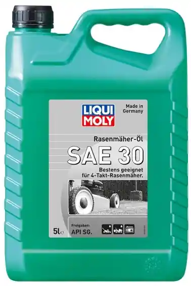 Motorový olej Liqui Moly 4T pro travní sekačky SAE 30, 5L Nová Kolekce