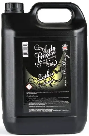 Auto Finesse Lather pH Neutral Car Shampoo, 5L Omezená Nabídka