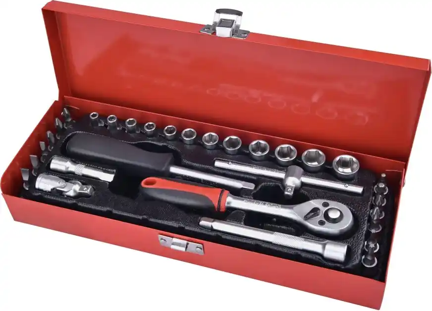 Kup Teď Hlavice nástrčné, sada 30ks, 1/4", CrV EXTOL PREMIUM