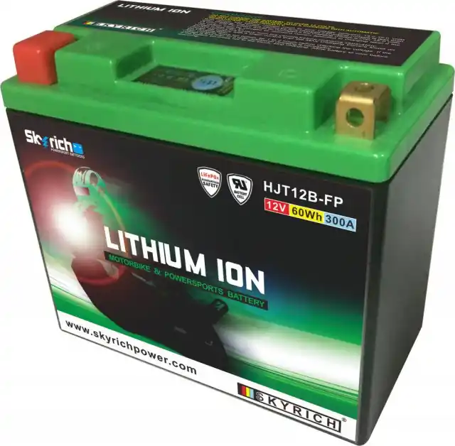 Motobaterie Skyrich 12V, 4.8Ah, 300A, HJT12B-FP Bezpečná Platba