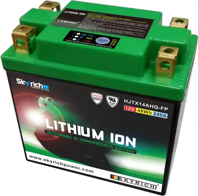 Motobaterie Skyrich 12V, 5Ah, 240A, HJTX14AHQ-FP Zlevněný