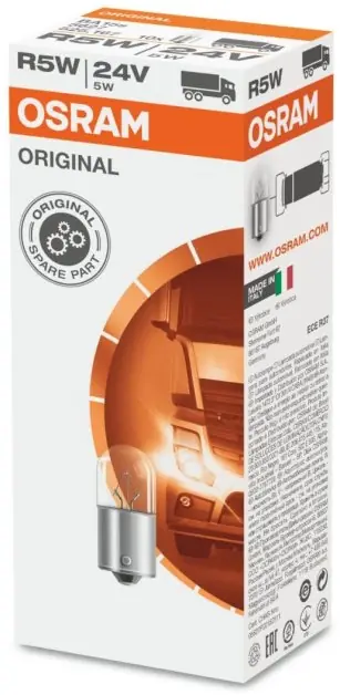 Žárovka Osram R5W, Original 5627 Nová Kolekce