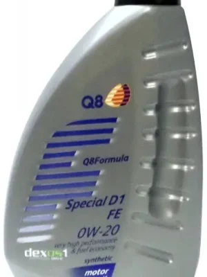Motorový olej Q8 Formula Special D1 FE 0W-20, 1L Cenová Bomba