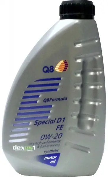 Motorový olej Q8 Formula Special D1 FE 0W-20, 1L Cenová Bomba