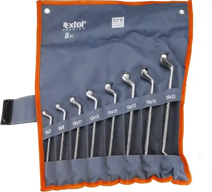 Klíče očkové, sada 8ks, 6-22mm, CrV EXTOL PREMIUM Dokud Zásoby Vydrží