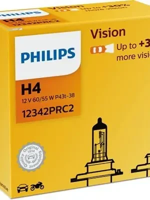 Expresní Doručení Žárovka Philips H4, Vision 12342PRC2