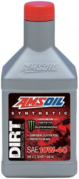 Motorový olej Amsoil Synthetic Dirt Bike 10W-40, 946ml Značkový