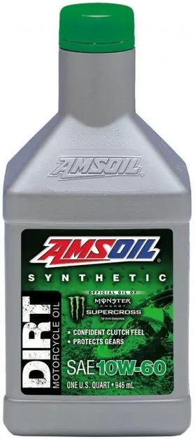Motorový olej Amsoil Synthetic Dirt Bike 10W-60, 946ml Jen Po Omezenou Doba