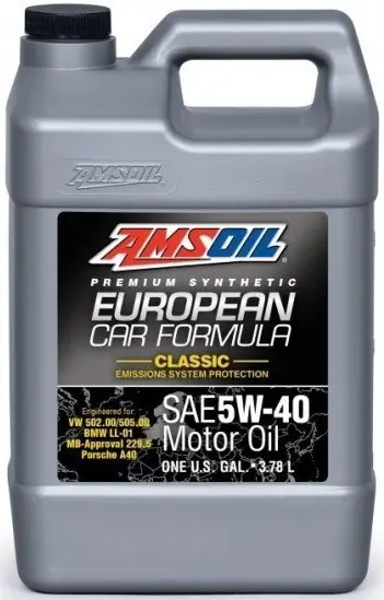 Motorový olej Amsoil European Car Formula Classic 5W-40, 3,78L Rychlé Dodání