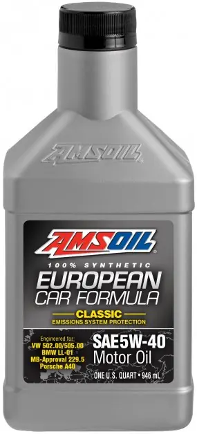 Motorový olej Amsoil European Car Formula Classic 5W-40, 946ml Akční Nabídka