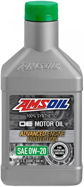 Časově Omezené Motorový olej Amsoil OE Synthetic 0W-20, 946ml