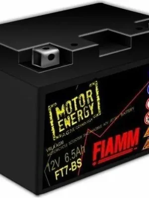 Poslední Šance Motobaterie Fiamm MotorEnergy AGM 12V, 6.5Ah, FT7-BS