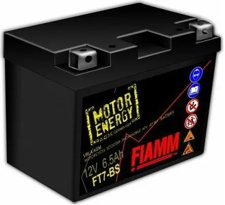Poslední Šance Motobaterie Fiamm MotorEnergy AGM 12V, 6.5Ah, FT7-BS