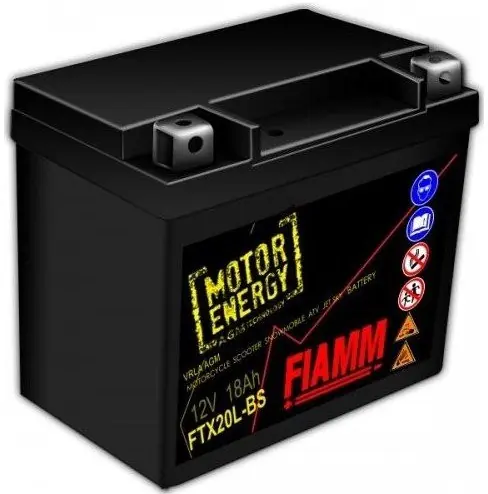 Výprodej Motobaterie Fiamm MotorEnergy AGM 12V, 18Ah, FTX20L-BS (FTX20HL-12B)