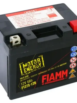 Motobaterie Fiamm Motorenergy AGM 12V, 6Ah, FTZ7S-12B Koupit Online