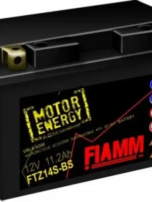 Motobaterie Fiamm MotorEnergy AGM 12V, 11.2Ah, FTZ14S-12B Tovární Cena
