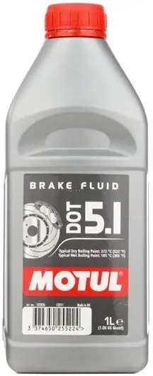 Motul DOT 5.1 Brake Fluid, 1L Nejprodávanější
