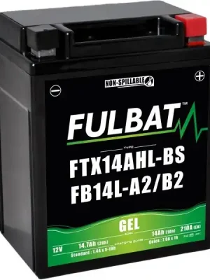 Gelová baterie FULBAT 550927 FB14L-A2 GEL (12N14-3A) (YB14L-A2 GEL) (700.550927) Značkový