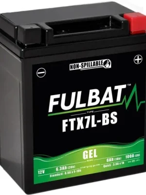 Gelová baterie FULBAT 550920 FTX7L-BS GEL (YTX7L-BS GEL) (700.550920) Přímo Od Výrobce