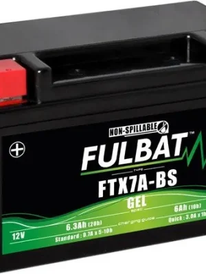 Gelová baterie FULBAT 550915 FTX7A-BS GEL (YTX7A-BS GEL) (700.550915) Expresní Doručení