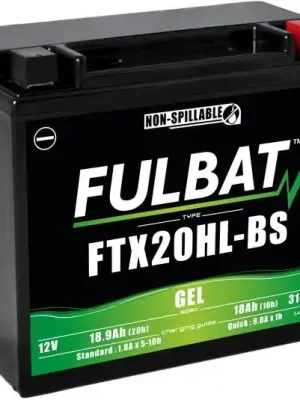 Gelová baterie FULBAT 550924 FTX20HL-BS GEL (YTX20HL-BS GEL) (700.550924) Objednat Nyní