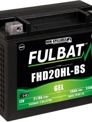 Gelová baterie FULBAT 550881 FHD20HL-BS GEL (Harley.D) (YHD20HL-BS GEL) (700.550881) Akce