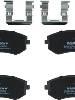 Přední osa Sada brzdových destiček, kotoučová brzda KAMOKA JQ1013278 Akční Nabídka