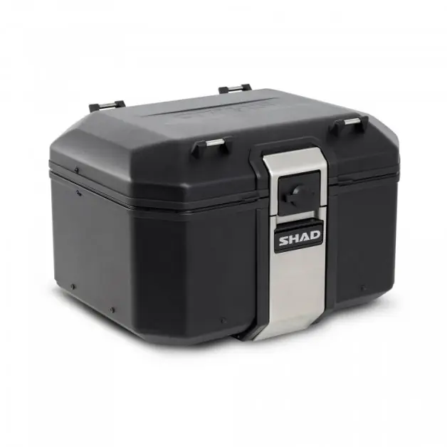 Výprodej Vrchní hliníkový kufr na motorku SHAD Terra TR48 D0TR48100B BLACK EDITION