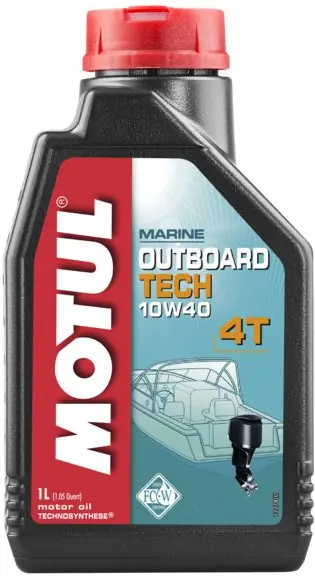 Horká Nabídka Motorový olej Motul Outboard Tech 4T 10W-40, 1L