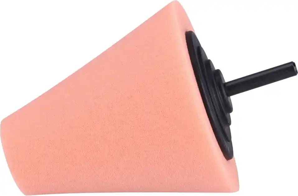 Kužel leštící pěnový, T40, oranžový, ⌀80mm, stopka 6mm EXTOL PREMIUM Akční Cena