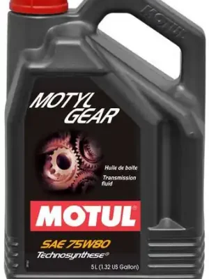 Převodový olej Motul MOTYLGEAR 75W-80, 5L Cenově Výhodný