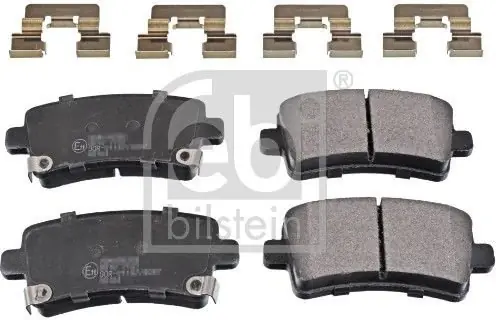 Zadní náprava Sada brzdových destiček, kotoučová brzda FEBI BILSTEIN 116147 Cenový Hit