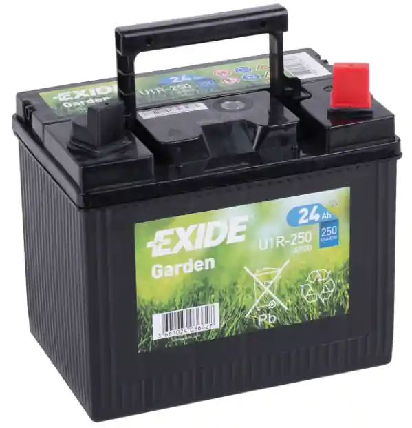 Autobaterie Exide Garden 12V, 24Ah, 250A, U1R-250 Omezená Nabídka
