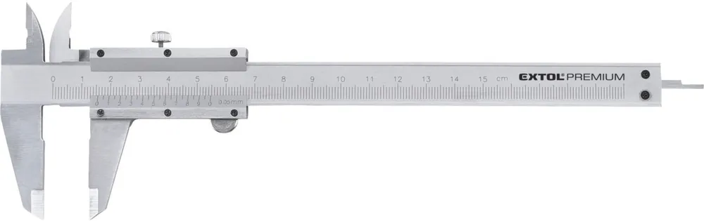 Měřítko posuvné kovové, 0-150mm EXTOL PREMIUM Aktuální