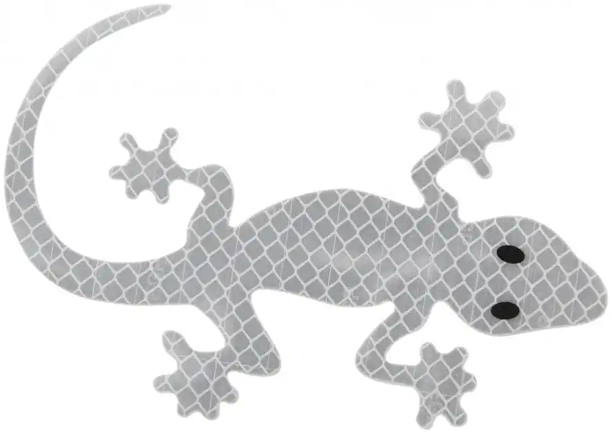 Super Cena Compass dekor samolepící GECKO stříbrný