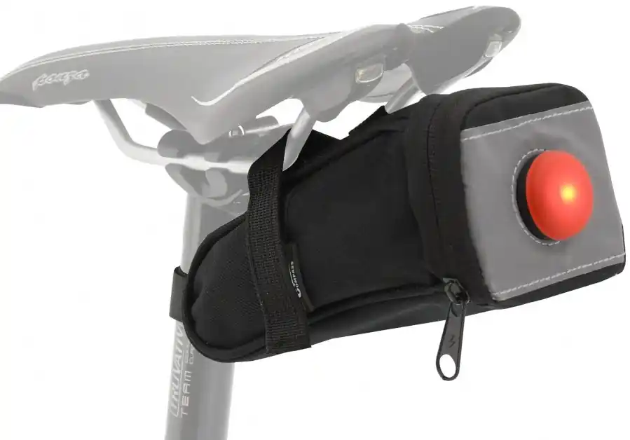 Nejprodávanější Compass cyklotaška pod sedlo se zadním LED světlem