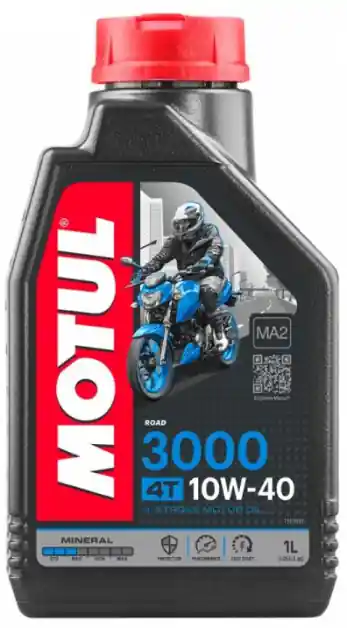 Motorový olej Motul 3000 4T 10W-40, 1L Akční Cena