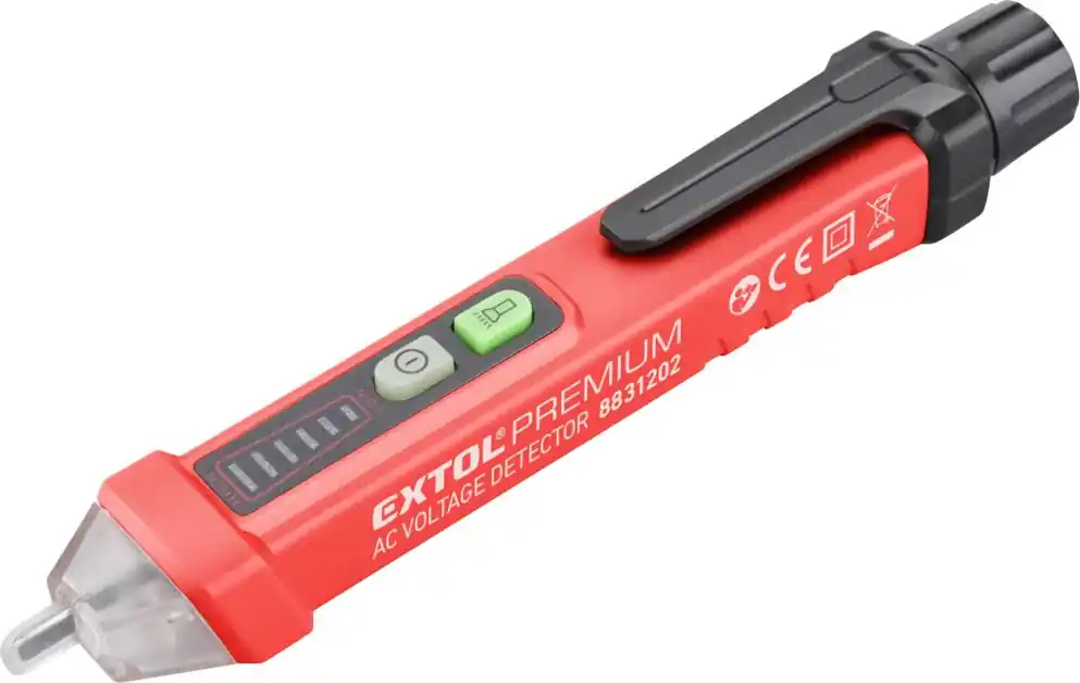 Zkoušečka napětí bezkontaktní, 12-1000V EXTOL PREMIUM Výprodej